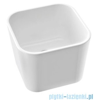 Marmorin Balia umywalka nablatowa 40x40 biały połysk PU0080104000000003