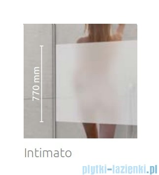 Radaway Nes 6 Kdj B Brushed Light Gold kabina 100x90cm lewa szczotkowane jasne złoto 10025100-98-01L/10039090-01-01