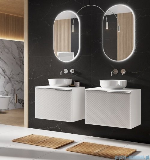 Elita Glam szafka podumywalkowa 71x54x49cm biały mat 168380