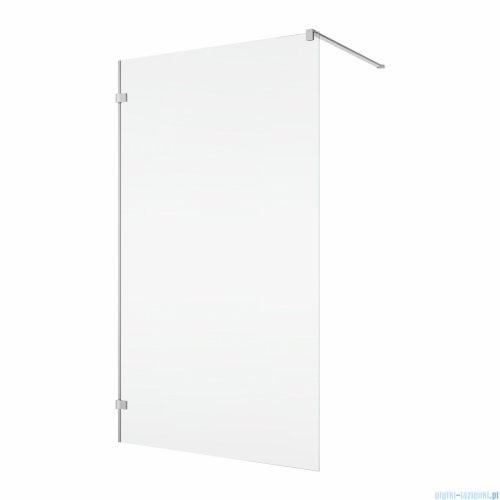 Ronal ANNEA ANTW1 Ścianka wolnostojąca Walk-in 75x200 cm z uchwytem kątowym srebrny połysk ANTW107505007