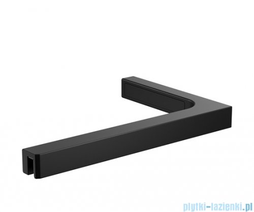 Radaway Idea 8 QL Black Kdj kabina 110x80cm prawa czarny mat/szkło przejrzyste 10550567-54-01R/10350503-01-01/10360080-01-01L