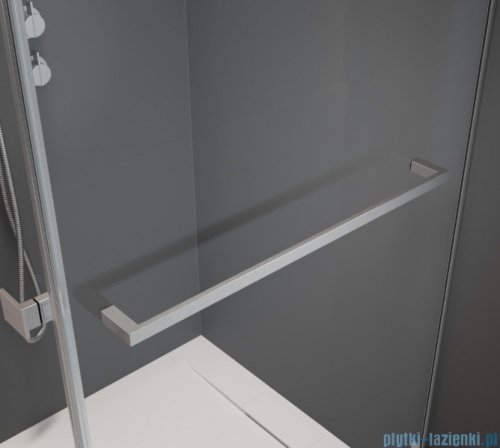 Radaway Idea DWJ Brushed Nickel drzwi wnękowe 100cm lewe szczotkowany nikiel 387014-91-01L