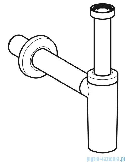 Geberit syfon do umywalek chrom 151.035.21.1