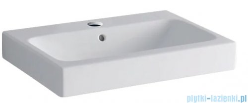 Geberit iCon Umywalka nablatowa z otworem na baterię 60x48,5 cm KeraTect 124560600