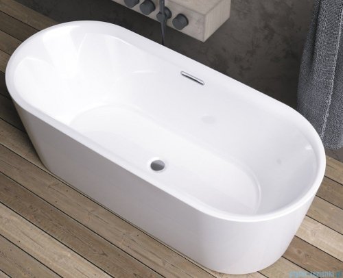 Riho Modesty wanna wolnostojąca z hydromasażem Sparkle Mood 170x76cm B090002005
