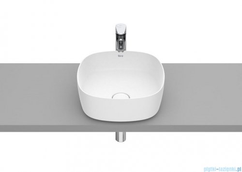 Roca Inspira Soft umywalka nablatowa 37cm biała matowa A327502620