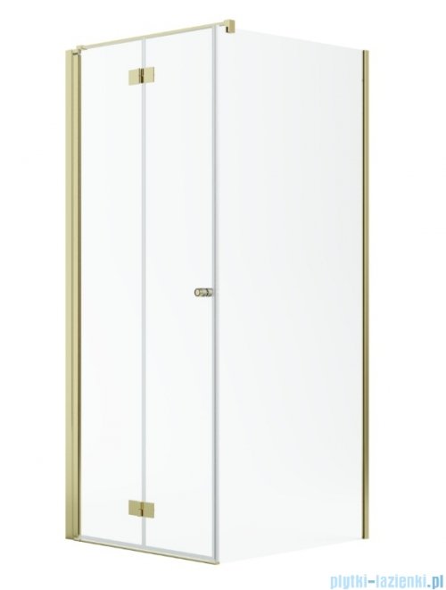 Radaway Nes Gold Kdj B kabina 80x80cm lewa złoty połysk 10025080-09-01L/10039080-01-01