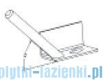 Tece Mocowanie stelaża podtynkowego narożnikowe 45° Teceprofil 9.380.301