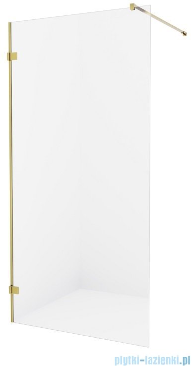 New Trendy Avexa Gold kabina Walk-In 50x200 cm przejrzyste EXK-1992