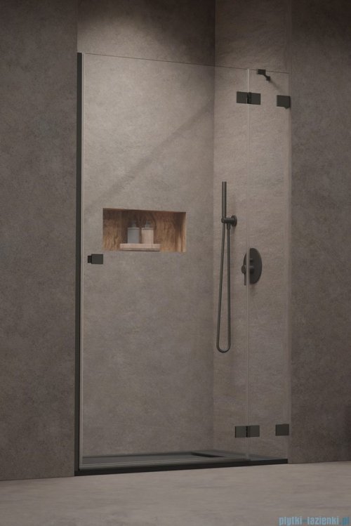 Radaway Essenza Pro Brushed GunMetal Dwj drzwi wnękowe 110cm prawe szczotkowany grafit 10099110-92-01R