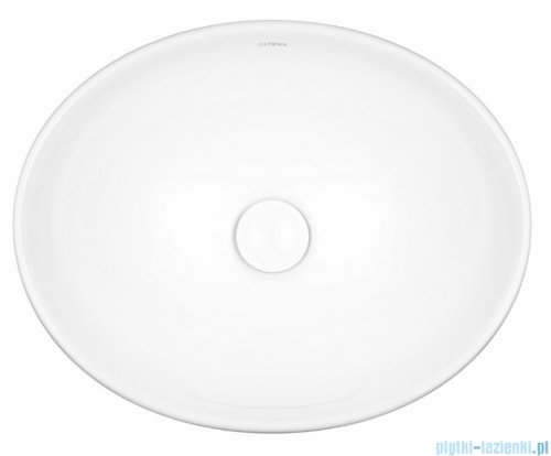 Oltens Etne umywalka 40x33 cm nablatowa z powłoką SmartClean 40813000