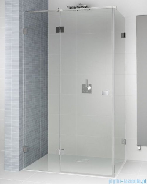 Riho Scandic NXT X203 kabina prysznicowa lewa 80x80cm czarna G001053121