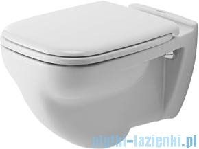Duravit D-Code miska toaletowa wisząca lejowa Compact 350x480 mm 221109 00 002
