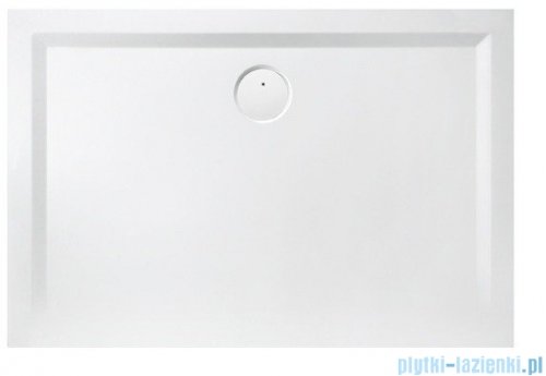 Sanplast Space Mineral brodzik prostokątny z powłoką 140x80x1,5cm+syfon 645-290-0370-01-002