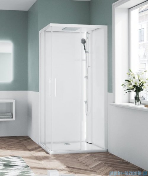Novellini Glax 1 2.0 kabina standard 90x70 prawa biała G21A9079DTFL-1UU