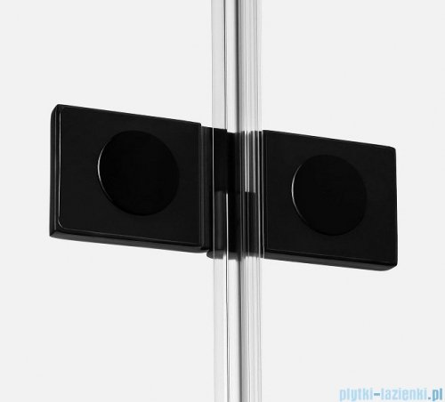 New Trendy Avexa Black kabina prostokątna 90x70x200 cm przejrzyste prawa EXK-1573