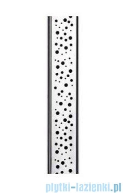 Tece Ruszt prosty Drops ze stali nierdzewnej Tecedrainline 90cm stal szczotkowana 6.009.31