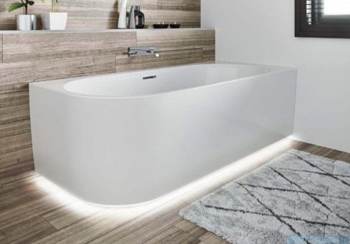 Riho Desire Corner LED wanna narożna z hydromsażem  Sparkle Mood lewa 170x77cm B157004005