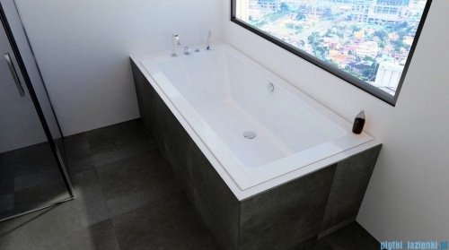 Riho Lugo wanna prostokąta 190x80cm z hydromasażem Air lewa B135004005