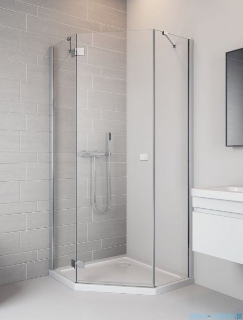 Radaway Essenza New Ptj kabina 80×100cm lewa szkło przejrzyste UltraClear