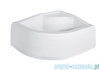 Piramida Maxi Brodzik 100x80cm asymetryczny z siedziskiem prawy