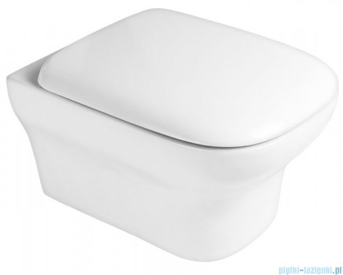 Oltens Gulfoss miska wisząca PureRim z powłoką SmartClean z deską wolnoopadającą 42508000