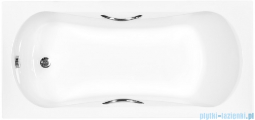 Besco Aria Plus 130x70cm wanna prostokątna z uchwytami #WAA-130-PU