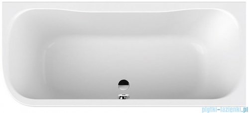 Sanplast Luxo wanna asymetryczna WAP-kpl/LUXO 80x180 cm prawa + stelaż 610-370-0250-01-000