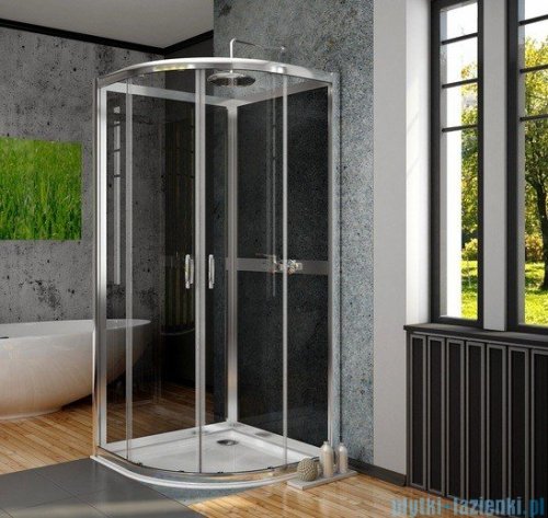 Radaway Premium Plus 2S Komplet ścianek tylnych 90x90 szkło przejrzyste 33433-01-01N