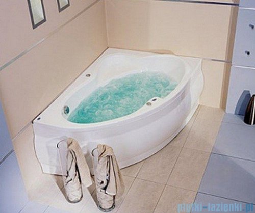 Poolspa Wanna asymetryczna EUROPA 165x105 prawa + hydromasaż Smart 1 PHA4610ST1C0000