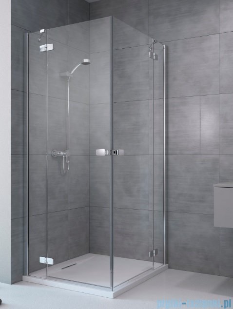 Radaway Fuenta New Kdd kabina 100x80cm szkło przejrzyste