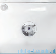 Novellini Glax 3 kabina prysznicowa masażowo-parowa 80x80 srebrny GL3A89T1N-1B