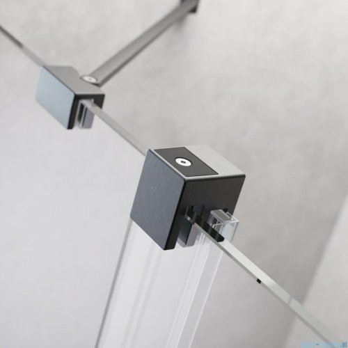 Radaway Furo Brushed GunMetal KDD kabina 80x90cm szczotkowany grafit 10105080-92-01L/10105090-92-01R