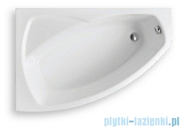 Polimat Frida wanna asymetryczna 150x90 lewa + obudowa + syfon 00283/00292/19975