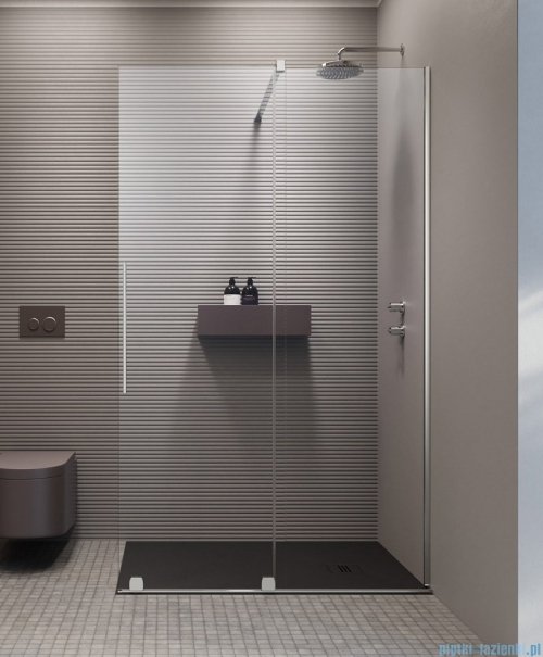 Radaway Furo kabina Walk-in 150x200cm prawa szkło przejrzyste 10106788-01-01R/10110744-01-01