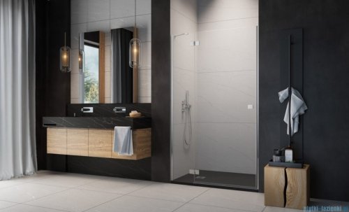 Radaway Essenza 8 Dwj drzwi wnękowe 100cm lewe szkło przejrzyste 10480612-01-01L/10460337-01-01L