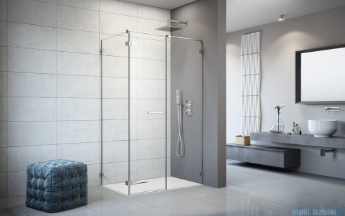 Radaway Arta Kds II kabina 110x80cm prawa szkło przejrzyste 386521-03-01L+1386104-03-01+386110-03-01