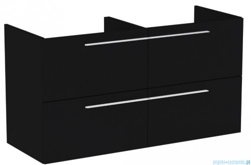 Roca Ella szafka 118x44x63 CZARNY  MAT A857772532