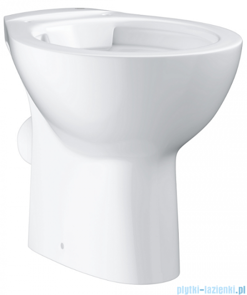 Grohe Bau Ceramic miska WC stojąca bez kołnierza biała 39430000