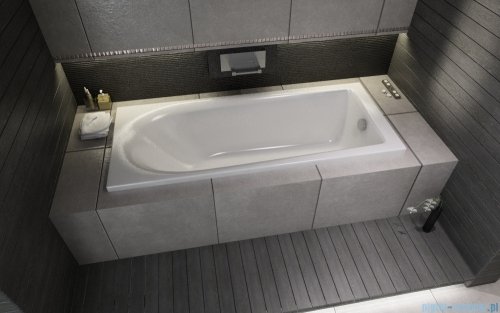 Cersanit Flavia wanna prostokątna 140x70 biała S301-104