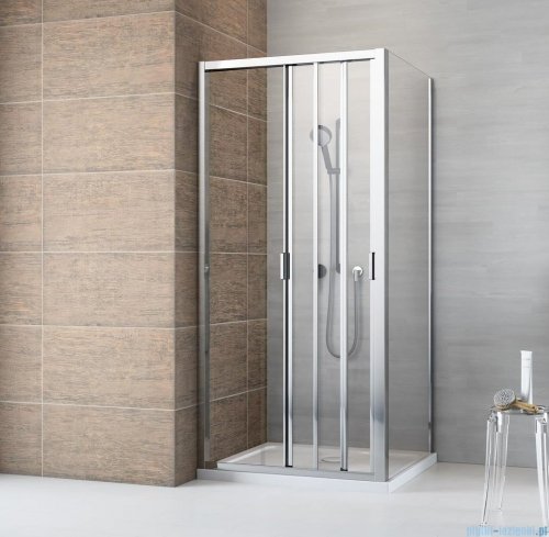 Radaway Evo DW+S kabina 75x90 szkło przejrzyste