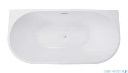 Besco Vica wanna 150x80cm wolnostojąca przyścienna z syfonem #WAS-150-V