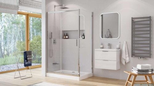 Excellent Keria bateria prysznicowo-wannowa termostatyczna 3-funkcyjna chrom AREX.2048CR