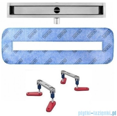 Wiper New Premium Slim Ponente Odpływ liniowy z kołnierzem 50 cm poler syfon Smart Trap 100.3387.01.050