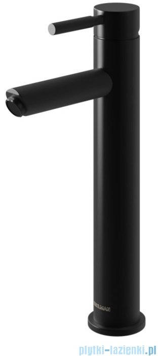 Kohlman Roxin Black bateria umywalkowa wysoka czarny półmat QB170RB