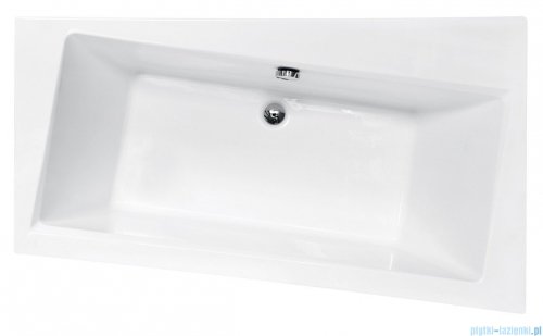 Besco Infinity 150x90cm wanna asymetryczna prawa + obudowa + syfon #WAI-150-NP/OAI-150-NS/19975
