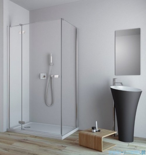 Radaway Fuenta New Kdj kabina 80x75cm lewa szkło przejrzyste ShowerGuard