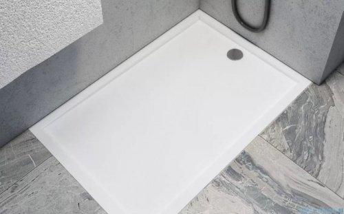 Schedpol Caspar New 140x80cm brodzik prostokątny + syfon 3.2840