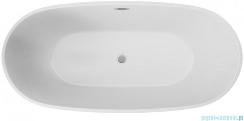 Deante Alpinia wanna wolnostojąca owalna 150x72 biała KDU 015W