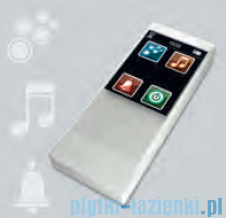 Novellini Nexis kabina prysznicowa z hydromasażem 100x80 Lewa burlington NEXA100SM5-1KN